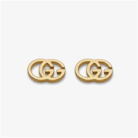 gucci logo earrings